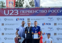 Рудольф Прокопюк — победитель Первенства России по легкой атлетике среди юниоров и юниорок до 23 лет
