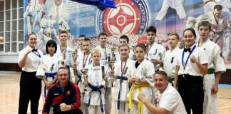 Сборная Чувашии по киокушин выиграла 7 медалей чемпионата и первенства ПФО