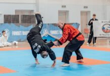 Прошли первые в Чувашской Республике соревнования по хапкидо