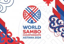 С 6 по 11 ноября состоится Чемпионат мира по самбо 2024 года в г. Астана, Республика Казахстан