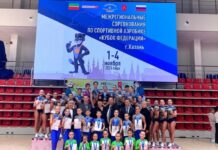 9 золотых, 9 серебряных и 2 бронзовые медали завоевала сборная команда Чувашской Республики по спортивной аэробике