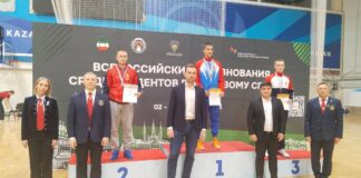 Закончился 2-ой день Всероссийских соревнований среди студентов по гиревому спорту в Казани.