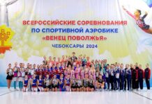 На базе спорткомплекса «Спартак» столицы Чувашии были разыграны награды Всероссийских соревнований по спортивной аэробике «Венец Поволжья»
