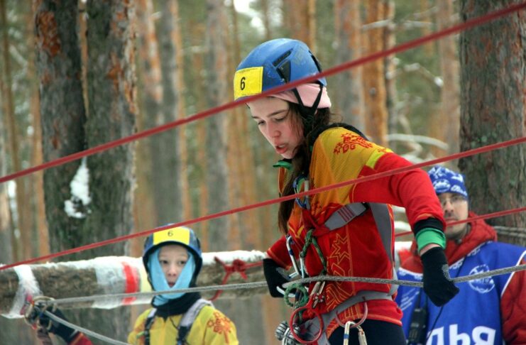 В Сосновке прошли чемпионат и первенство Чувашии по спортивному туризму на лыжных дистанциях