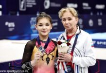Екатерина Андреева оформила серебряный дубль на Кубке России по спортивной гимнастике