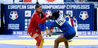 Софья Емелюкова выиграла серебряную медаль чемпионата Европы по самбо!