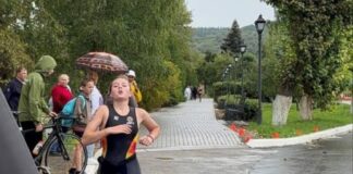 Завершился чемпионат и первенство Чувашии по триатлону в Козловке!