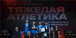 Ислам Шердиев завоевал 3 бронзовые медали на Первенстве России по тяжелой атлетике среди юниоров и юниорок до 20 лет